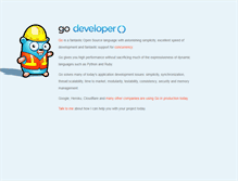 Tablet Screenshot of godeveloper.com